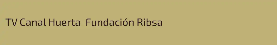 TV Canal Huerta  Fundación Ribsa